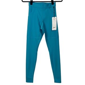 ALO Yoga 4-pocket Utility Legging High Waisted Aqua Blue Women’s Leggings XS